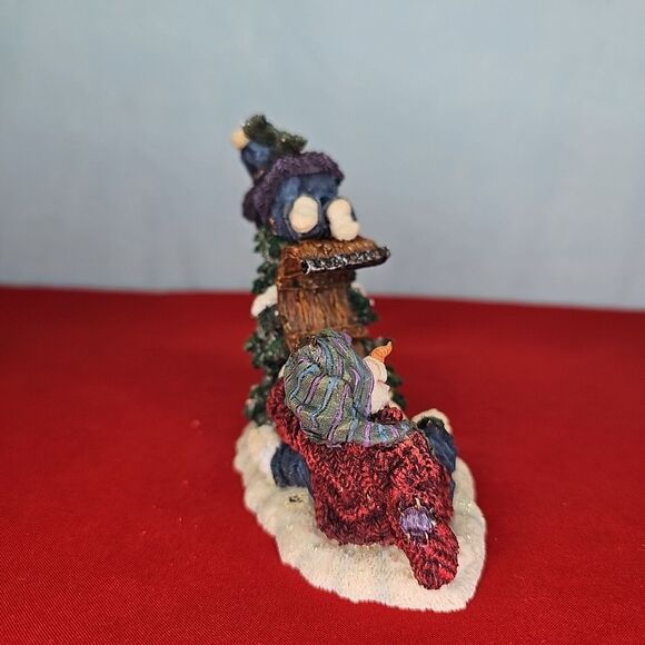 Snow Folks Snowmen No Brakes Figurine Boyds Bears VTG #36520 - Picture 12 of 15